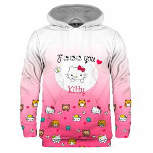 Mr. GUGU & Miss GO Unisex's Angry Kitty Hoodie H-K2230