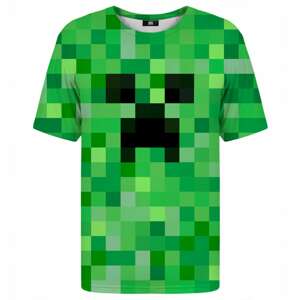 Mr. GUGU & Miss GO Unisex's Pixel Creeper T-Shirt Tsh2357