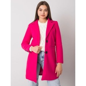 Women's fuchsia coat