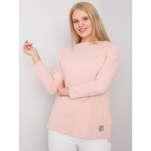 Dusty pink blouse in basic size