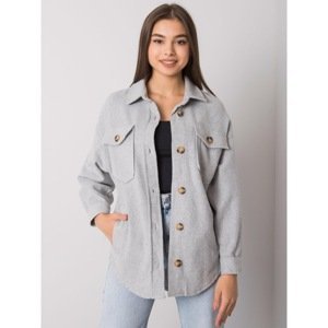 Light grey lady's shirt with pockets