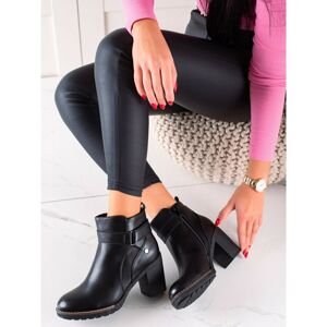 TRENDI CASUAL ANKLE BOOTS ON THE POST