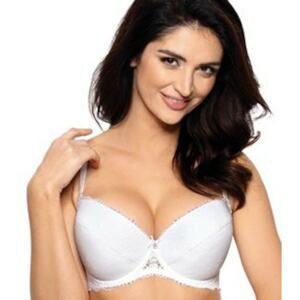 Scarlet / B1 push-up bra - white