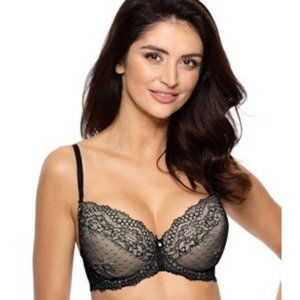 Scarlet / B1 push-up bra - black