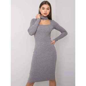Grey knitted dress OH BELLA