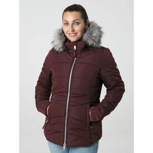 TAFA women's winter jacket for the city purple