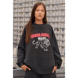 Chiara Wear Woman's Sweatshirt Graphite  3
