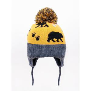 Yoclub Kids's Children's Winter Hat CZ-356/BOY/001