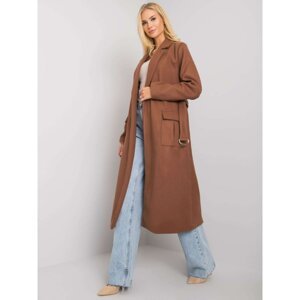 Women's brown long coat