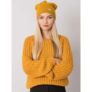 Mustard beanie RUE PARIS