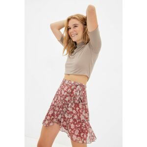 Trendyol Claret Red Skirt