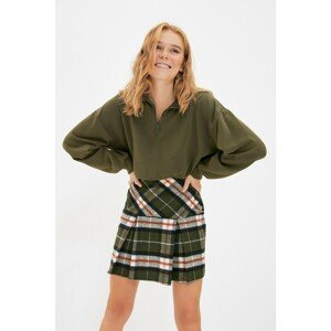 Trendyol Multi Color Plaid Skirt
