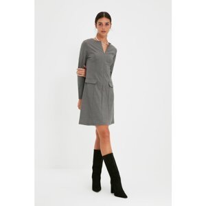 Trendyol Dress - Gray - Shift