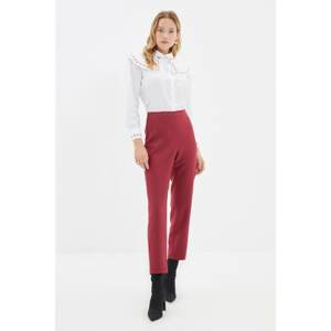 Trendyol Claret Red Cigarette Trousers
