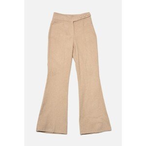 Trendyol Beige Front Buttoned Trousers