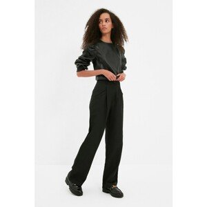 Trendyol Pants - Black - Wide leg