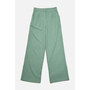 Trendyol Pants - Green - Wide leg