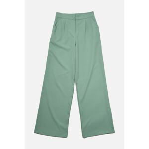 Trendyol Mint Wide Leg Trousers