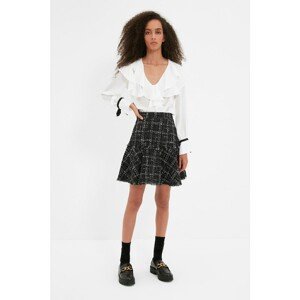 Trendyol Black Tweed Skirt