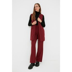 Trendyol Two-Piece Set - Burgundy - Relaxed