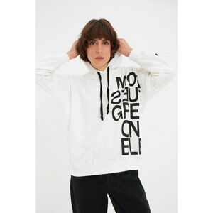 Trendyol Sweatshirt - Ecru - Regular