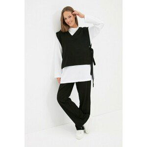 Trendyol Sweatsuit Set - Black - Regular