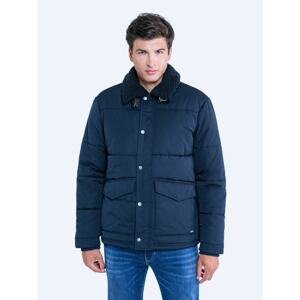 Big Star Man's Jacket Outerwear 130233 Light blue Woven-404