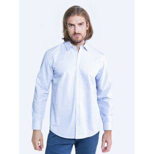 Big Star Man's Shirt Shirt 141793 Cream Woven-101