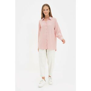 Trendyol Shirt - Pink - Regular