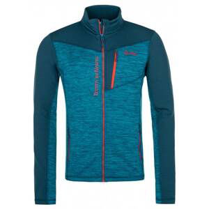 Men's functional hoodie Kilpi ERIN-M TURQUOISE