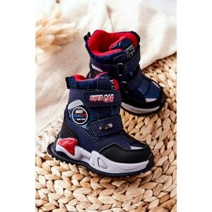 Insulated Snow Boots Navy Rizie