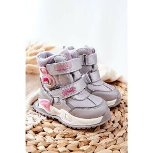 Children's Insulated Snow Boots Silver Nemi