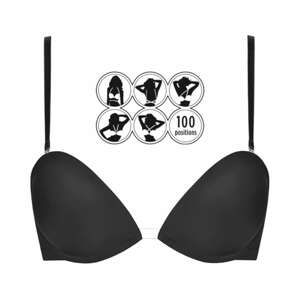 WONDERBRA MULTIWAY BRA - Podprsenka s mnohými možnosťami riešení ramienok - čierna