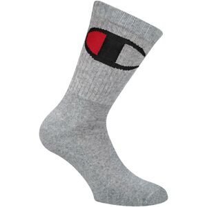Champion 
CREW SOCKS ROCHESTER BIG C - Vyššia módne športové ponožky - sivá