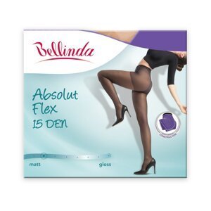 Bellinda 
ABSOLUT FLEX 15 DEN - Pančuchové nohavice s inovatívnou, telu prispôsobenou konštrukciou - čierna