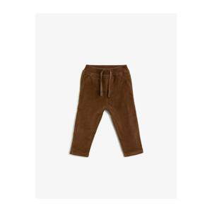 Koton Baby Boy Camel Hair Sweatpants