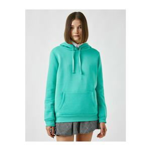 Koton Hooded Kangaroo Pocket Sweatshirt