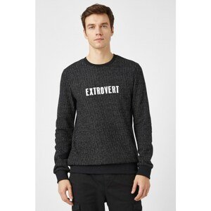 Koton Men's Black Sweater