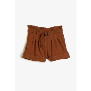 Koton Girl's Coffee SHORTS