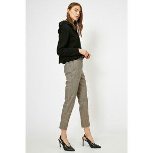 Koton Women's Brown Trousers