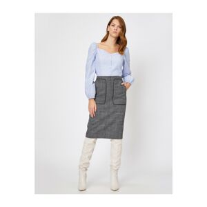 Koton Plaid Skirt