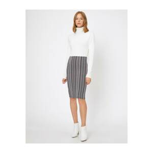 Koton Striped Skirt