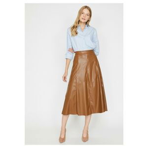 Koton Women's Brown Skirt