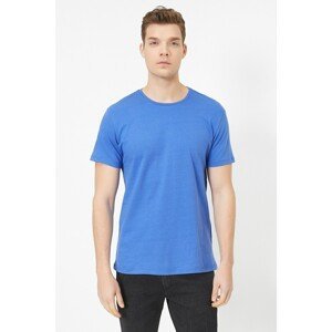 Koton Men's Sax Blue T-Shirt