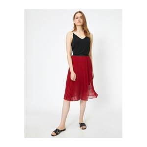 Koton Skirt - Red - Midi