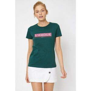 Koton T-Shirt - Green - Regular