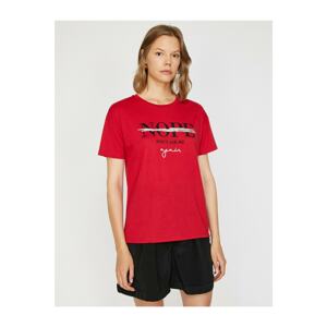 Koton Letter Printed T-shirt