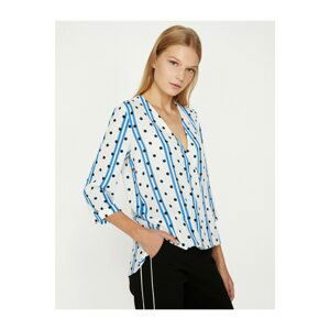 Koton Blouse - Blue - Regular