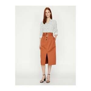 Koton Women's Brown Skirt