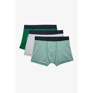 Koton Men's Gray 3-pack Boxer